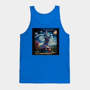 Starry Night Over The Burrow Tank Top